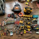 Tools electrical gardens maintenance